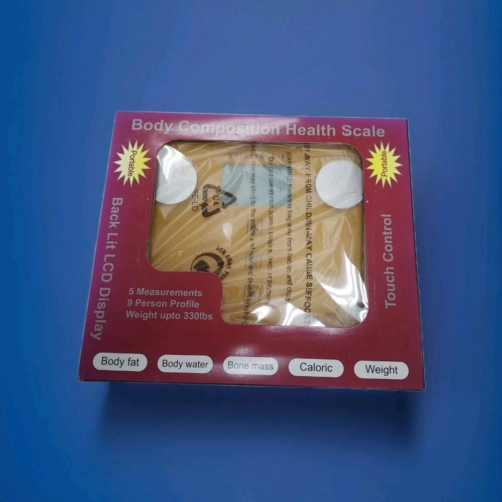 Portable Biometric Body Composition Weight Scale, Each by Naturespirit 9 person